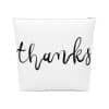 Cotton Cosmetic Bag Thanks - Image 11