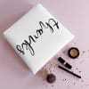 Cotton Cosmetic Bag Thanks - Image 25